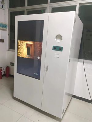 Qualidade 50 polegadas tela sensível ao toque máquinas de reciclagem de triagem esmagar garrafas de plástico latas de metal plano Fábrica