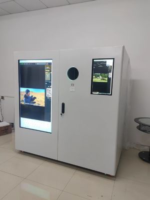 Qualidade Supermercado Máquinas de reciclagem automática para garrafas PET / latas de metal Cupão de recompensa / depósito digital Fábrica