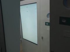 Máquina de venda de garrafas de vidro de bares de restaurantes com triturador de grande capacidade de armazenamento